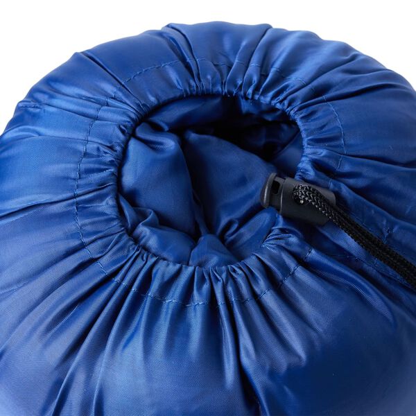 vidaXL Saco de dormir tipo momia de camping para adultos 3 estaciones