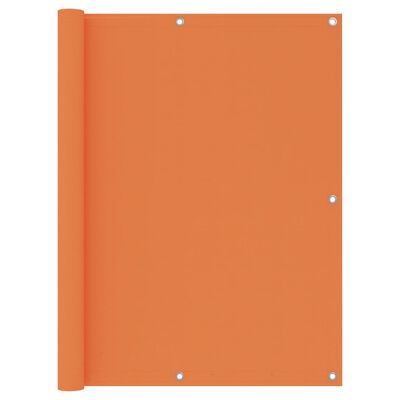 vidaXL Toldo para balcón de tela oxford naranja 120x600 cm