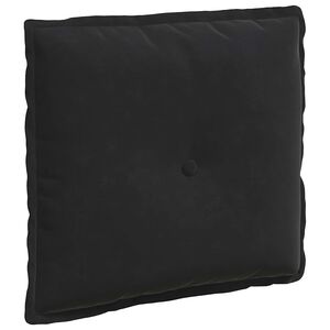 vidaXL Coj&iacute;n de Espalda Negro 50 x 45 cm Tela de pana
