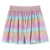 Falda infantil multicolor 104