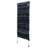 vidaXL Bolsa de almacenamiento Negro y azul 125 x 48 cm oxford
