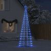 vidaXL &Aacute;rbol de Navidad LED 550 LEDs azul 300 cm