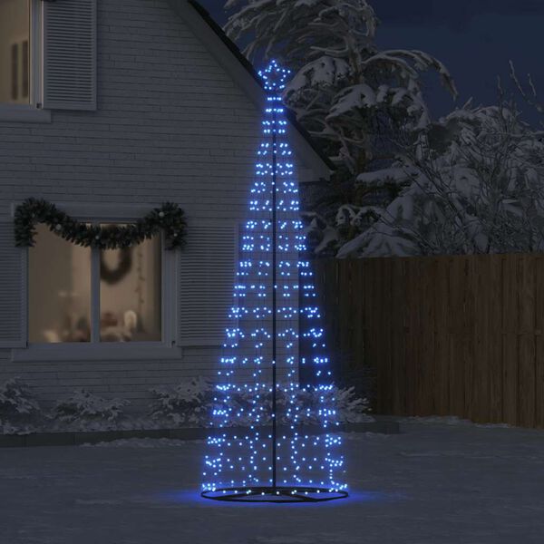 vidaXL &Aacute;rbol de Navidad LED 550 LEDs azul 300 cm