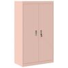 vidaXL Armario de almacenamiento Rosa 80 x 40 x 140 cm Acero