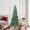 vidaXL &Aacute;rbol de Navidad Artificial de Esquina Verde 180 cm PVC y Metal