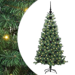 vidaXL &Aacute;rbol de Navidad con 150 LED con soporte Verde 120 cm PVC
