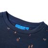 Sudadera infantil azul marino mélange 128