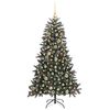 vidaXL &Aacute;rbol de Navidad artificial Verde 150 cm PVC, Pl&aacute;stico y Acero
