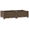 vidaXL Arriate 80x40x23 cm polipropileno