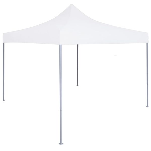 vidaXL Carpa plegable profesional acero blanco 2x2 m