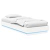 vidaXL Estructura de Cama con LED Blanco 80 x 200 cm