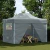 vidaXL Carpa de Fiesta Antracita 291 x 431 x 315 cm Tela Oxford