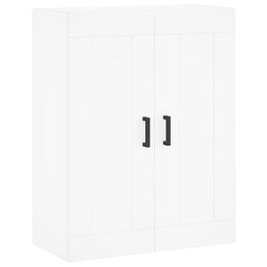 vidaXL Armario de pared madera de ingenier&iacute;a blanco 69,5x34x90 cm