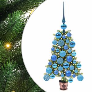 vidaXL &Aacute;rbol de Navidad con 150 LED con soporte Verde 65 cm PE
