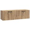 vidaXL Mueble para TV de pared 98 x 31 x 30 cm Roble artisan
