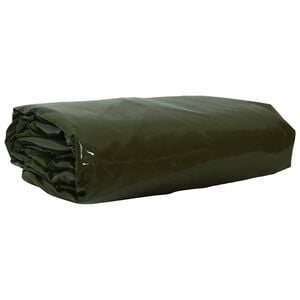 vidaXL Lona 650g / m&sup2; Verde Oliva 3 x 3 m Lona con recubrimiento de PVC
