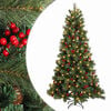 vidaXL &Aacute;rbol de Navidad artificial con ramas articuladas 150 cm