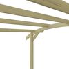 vidaXL P&eacute;rgola de jard&iacute;n madera de pino impregnada 180x197x210 cm