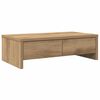 vidaXL Soporte de monitor con cajones madera artisian 50x27x15 cm