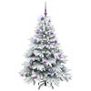 vidaXL &Aacute;rbol de Navidad artificial con 150 LED 150 cm PE y PVC