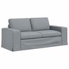 vidaXL Sof&aacute; Gris Claro 182 x 80 x 82 cm tela