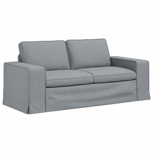 vidaXL Sof&aacute; Gris Claro 182 x 80 x 82 cm tela