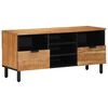 vidaXL Unidades de TV Madera de Acacia S&oacute;lida 100 x 33,5 x 46 cm