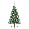 vidaXL &Aacute;rbol de Navidad Artificial Preiluminado Verde 120 cm PVC