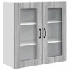 vidaXL Panel de lavaplatos Kalmar Gris Sonoma 80 x 31 x 80 cm
