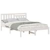 vidaXL Estructura de cama 120 x 190 cm Madera de pino macizo