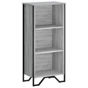 vidaXL Estanter&iacute;a de madera de ingenier&iacute;a gris Sonoma 50x31x106 cm