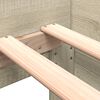 vidaXL Estructura de cama sin colch&oacute;n madera roble Sonoma 90x190 cm