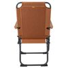 Bo-Camp Silla plegable de camping Bushwick marr&oacute;n