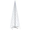 vidaXL &Aacute;rbol de Navidad c&oacute;nico 1400 LED blanco fr&iacute;o 160x500 cm