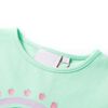 Camiseta infantil verde brillante 92
