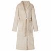 vidaXL Bata sin capucha Beige xxxl Franela