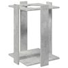 vidaXL soporte para tacos de billar Madera de ingenier&iacute;a Gris Hormig&oacute;n