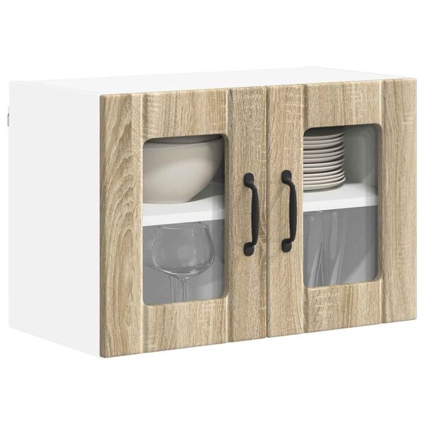 vidaXL Mueble de Cocina Lucca Roble Sonoma 60 x 31 x 40 cm