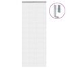 vidaXL Mosquitera de cadena para puerta aluminio 80x212 cm