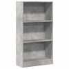vidaXL Estanter&iacute;a de madera de ingenier&iacute;a gris hormig&oacute;n 60x24x109 cm