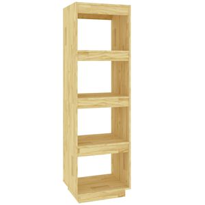 vidaXL Estanter&iacute;a/divisor de espacios madera maciza pino 40x35x135 cm