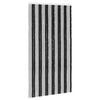 vidaXL Cortina de Insectos de Chenilla Gris y Negro 118 x 220 cm
