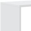 vidaXL Librer&iacute;a divisora 4 niveles madera blanca 131,5x29x131,5 cm