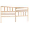 vidaXL Cabecero de cama madera maciza de pino 186x4x100 cm