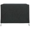 vidaXL Funda para muebles Liso Negro 110 x 84 x 70 cm Tela Oxford 420D