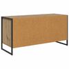 vidaXL Gabinete de TV con cajón Roble Artesanal 100 x 36 x 49.5 cm
