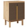 vidaXL Mueble de lavabo de ba&ntilde;o OTTA madera maciza de pino 59x40x80 cm