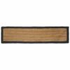 vidaXL Alfombra de &aacute;rea Gris oscuro 60 x 200 cm yute