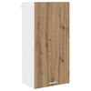 vidaXL Mueble colgante con puerta Roble Artesano y 50 x 31 x 100 cm