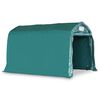 vidaXL Carpa garaje de almacenamiento PVC verde 2,4x3,6 m